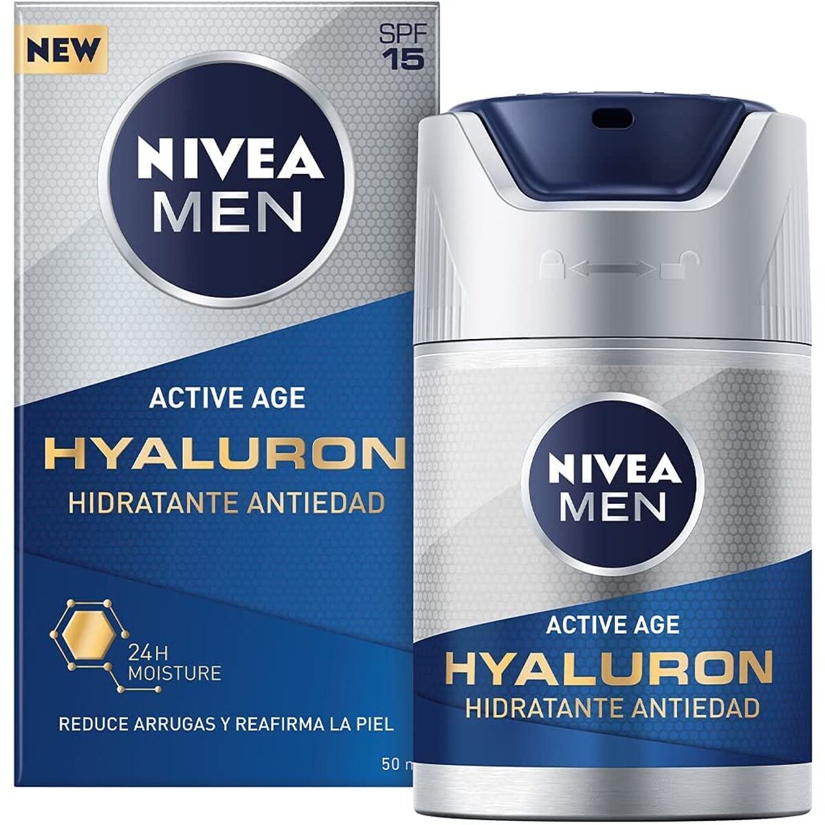 Anti-rynkekrem Nivea Men Active Age Spf 15 50 ml